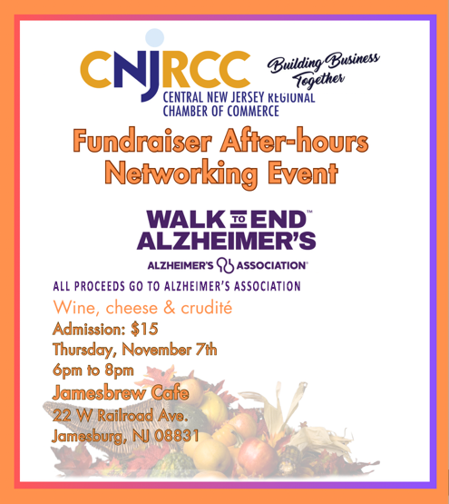 Afterhours Networking for Alzheimer’s Association – Jamesbrew Café