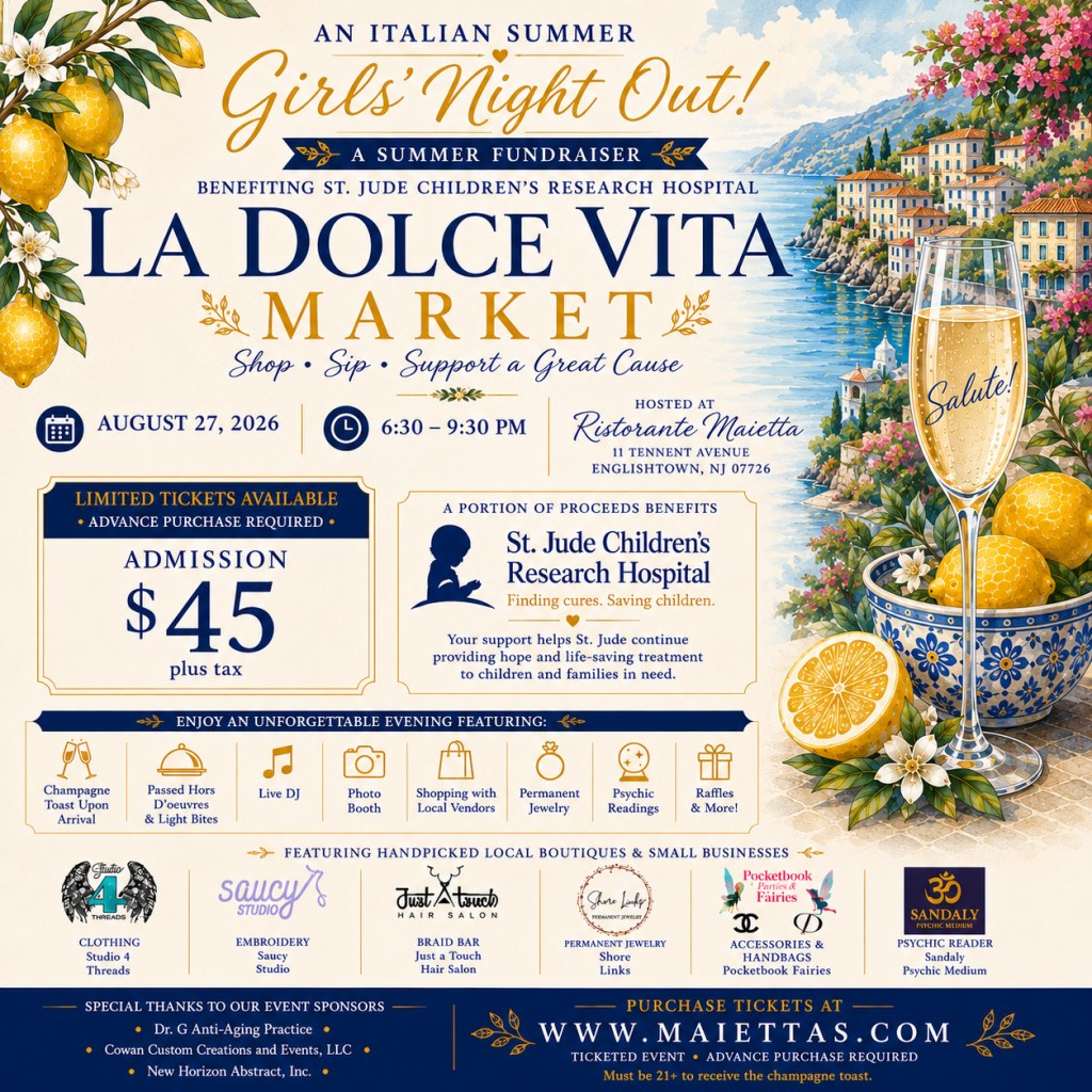 member event - italian summer girls night out - aug 27 2026