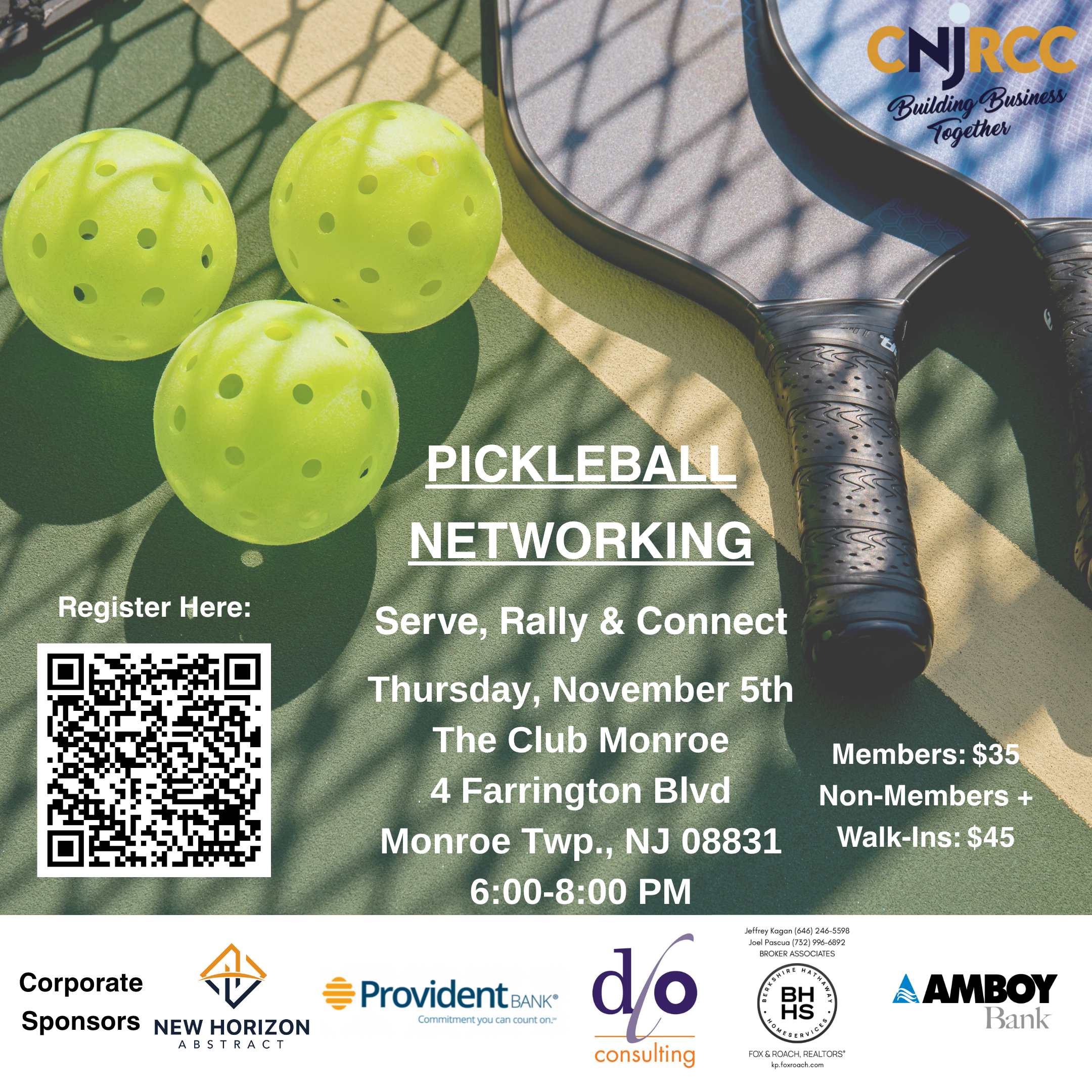 cjcc after hours networking at the club at monroe